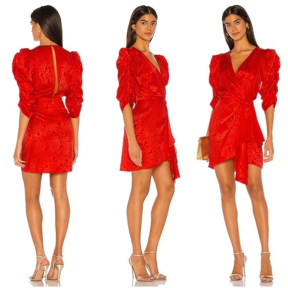 Ronny Kobo Amara Red Dress New with Tags! - Picture 1 of 11